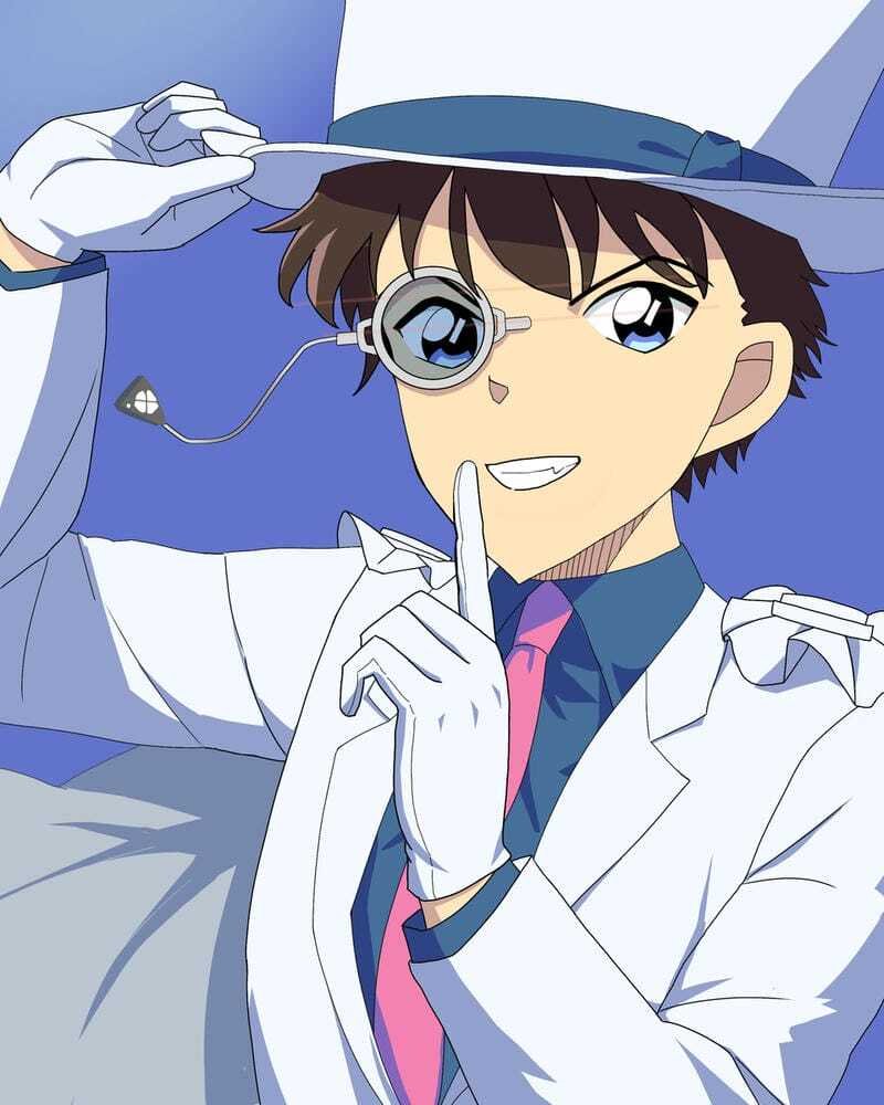 Avatar Kaito Kid với tạo hình siêu trộm cực ngầu