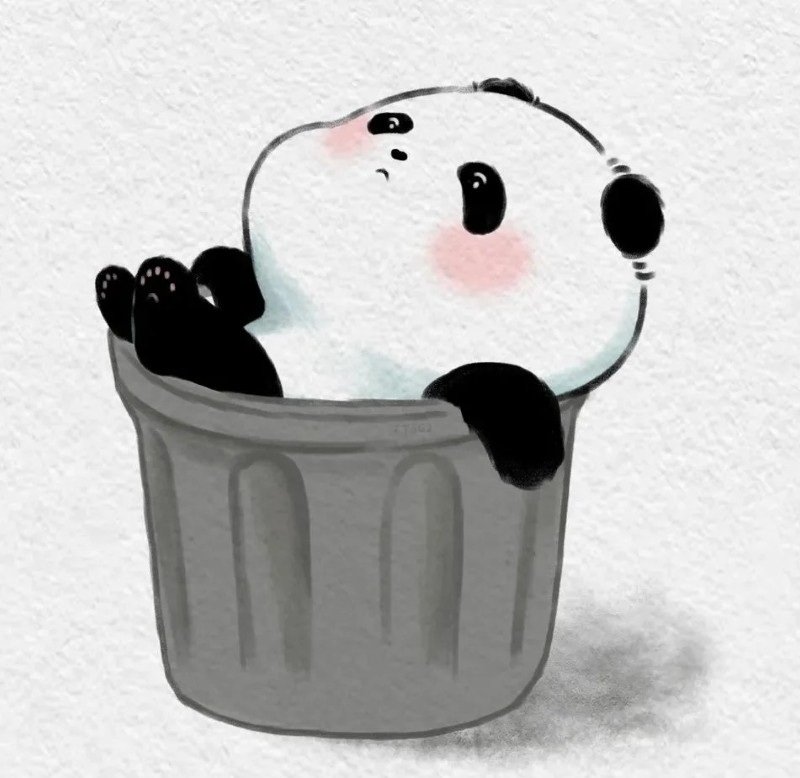 anime avatar ảnh gấu trúc cute chibi 17