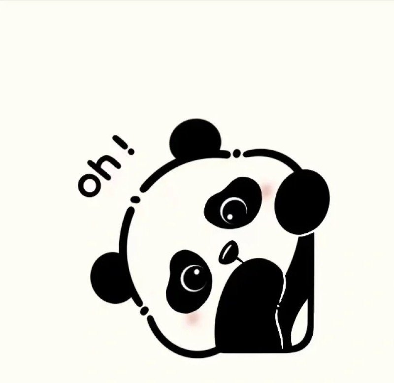 anime avatar ảnh gấu trúc cute chibi 3