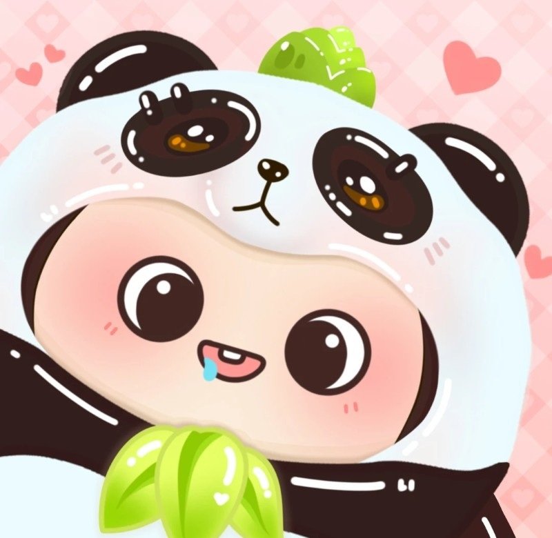 anime avatar ảnh gấu trúc cute chibi 33