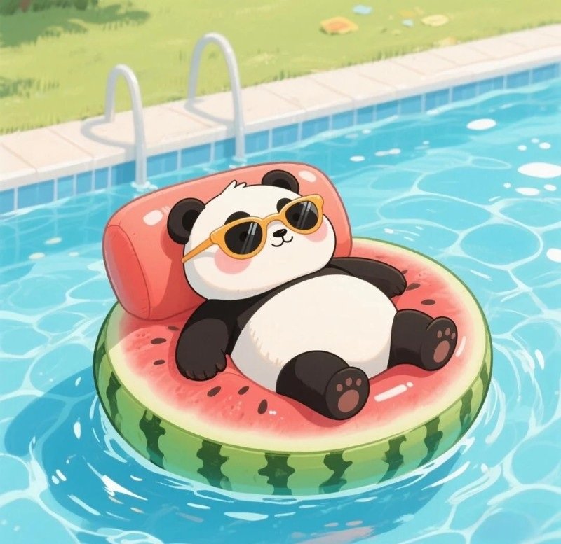 anime avatar ảnh gấu trúc cute chibi 40