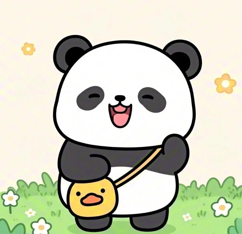 anime avatar ảnh gấu trúc cute chibi 42