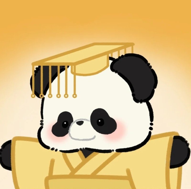 anime avatar ảnh gấu trúc cute chibi 5