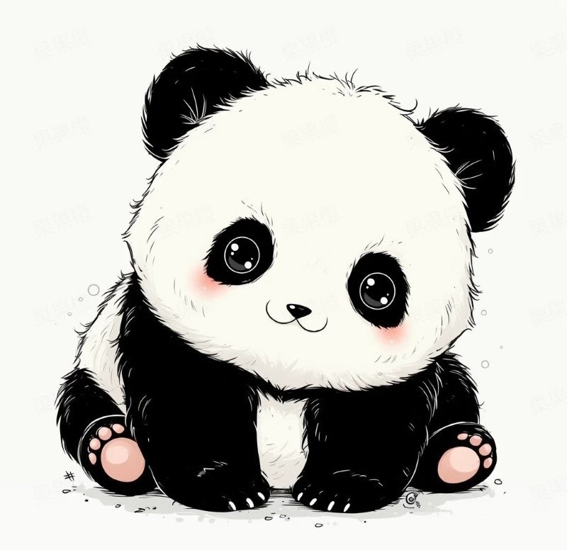 anime avatar ảnh gấu trúc cute chibi 9