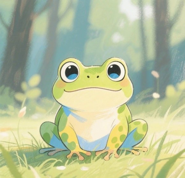 anime avatar ếch cute 31