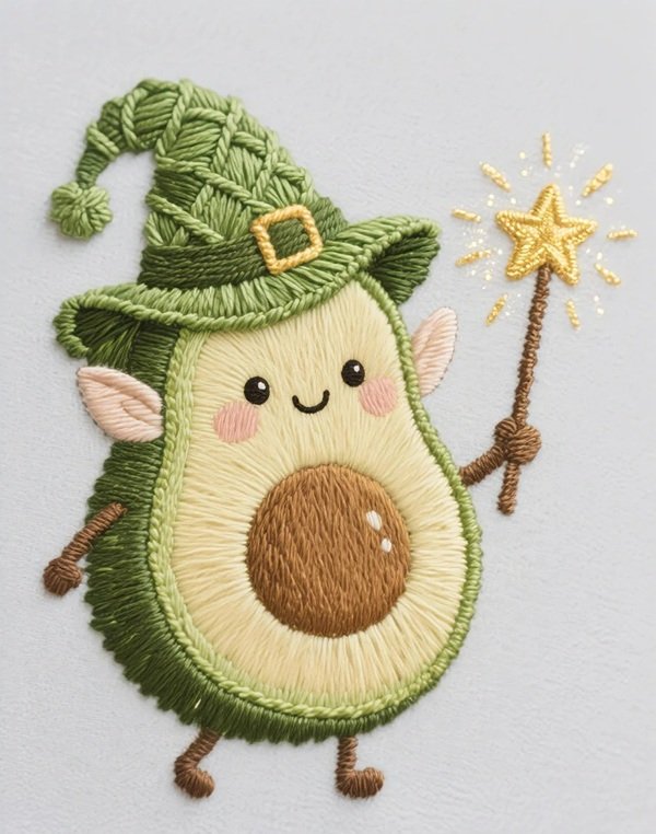 anime avatar quả bơ cute 18