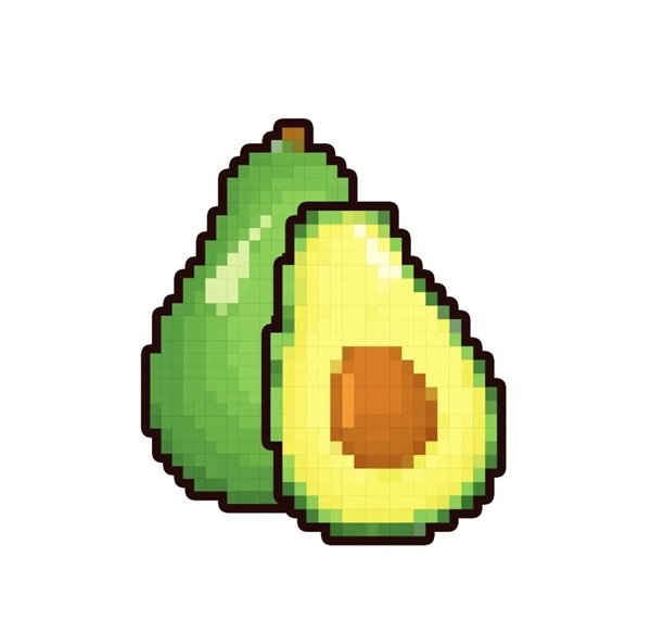 anime avatar quả bơ cute 21