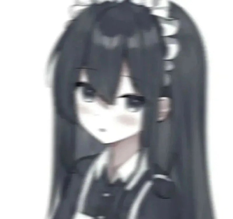 avatar ảnh anime mờ 12