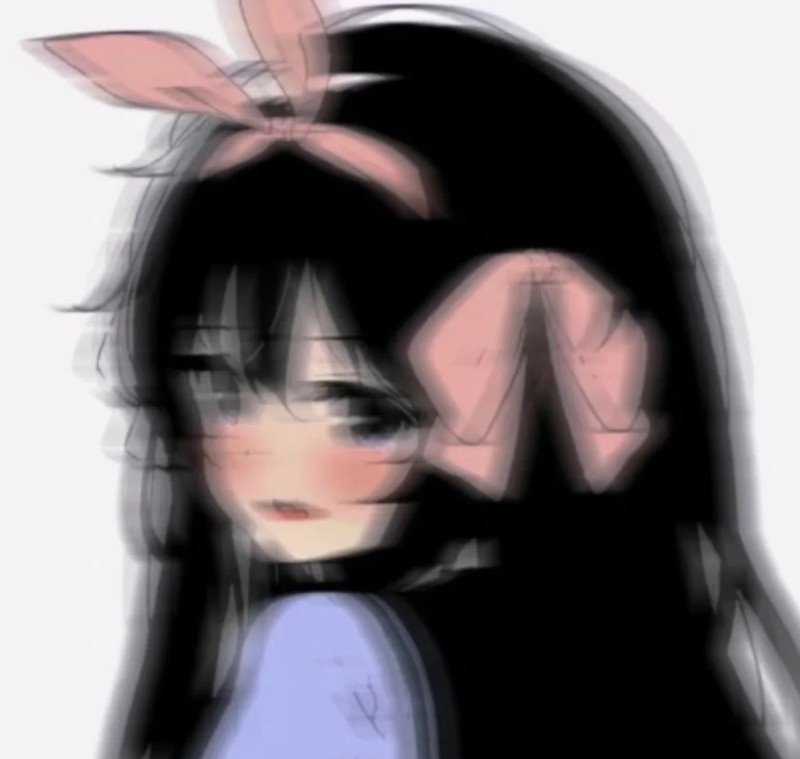 avatar ảnh anime mờ 2