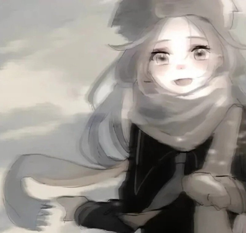 avatar ảnh anime mờ 25