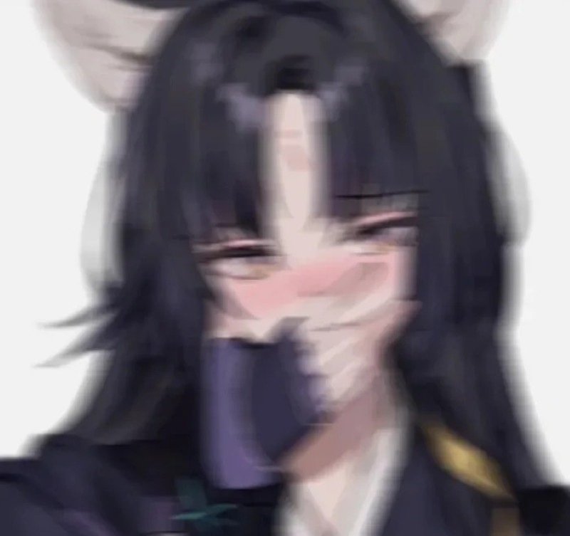 avatar ảnh anime mờ 29