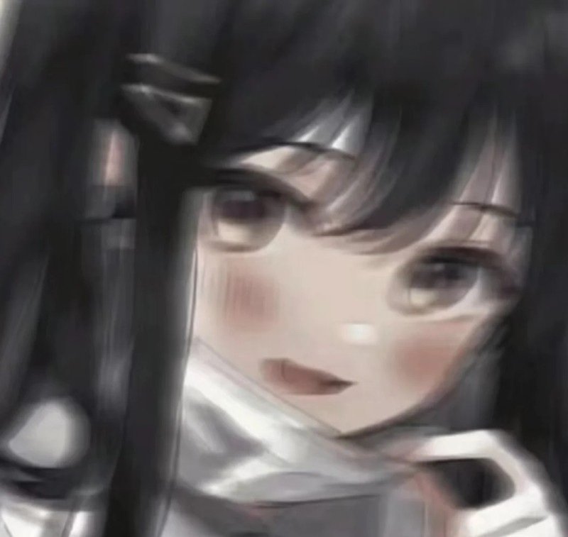 avatar ảnh anime mờ 3