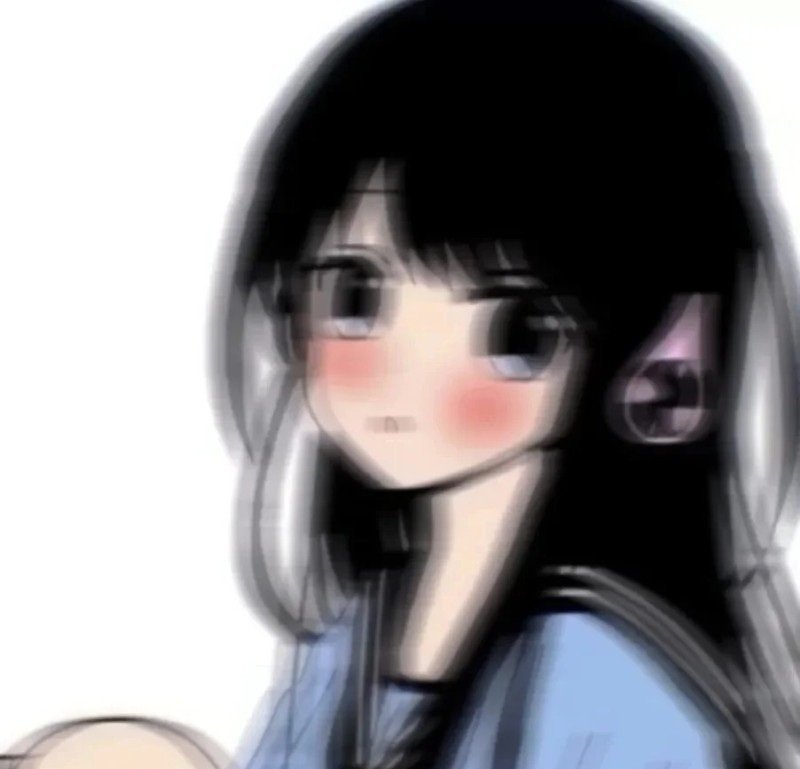 avatar ảnh anime mờ 37