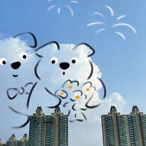 avatar ảnh bầu trời cute 13