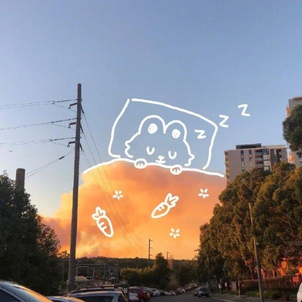 avatar ảnh bầu trời cute 30