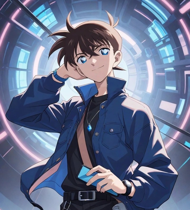 avatar ảnh conan ngầu 2