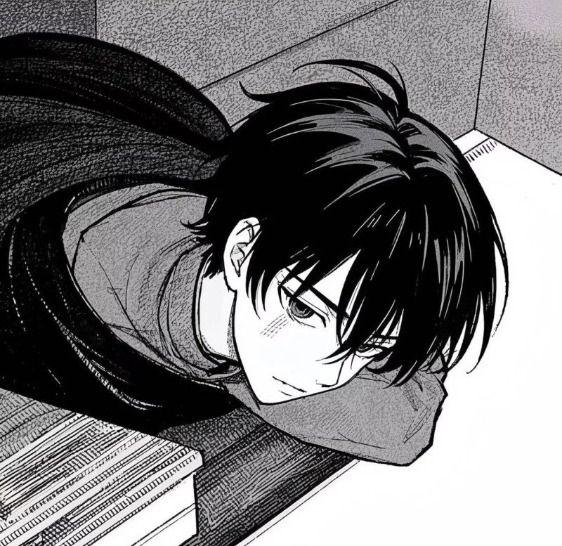 avatar anime đen trắng 24