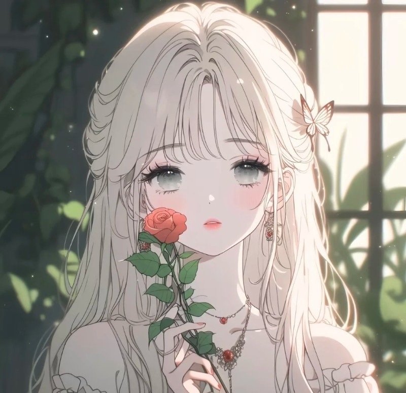 avatar anime nữ cute​ 9