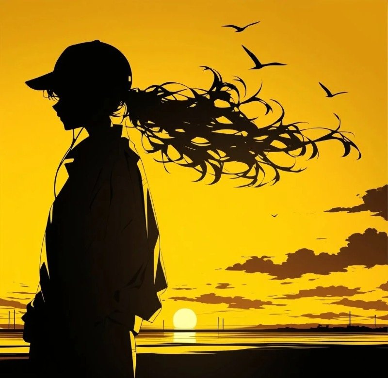 avatar anime nữ ngầu 16