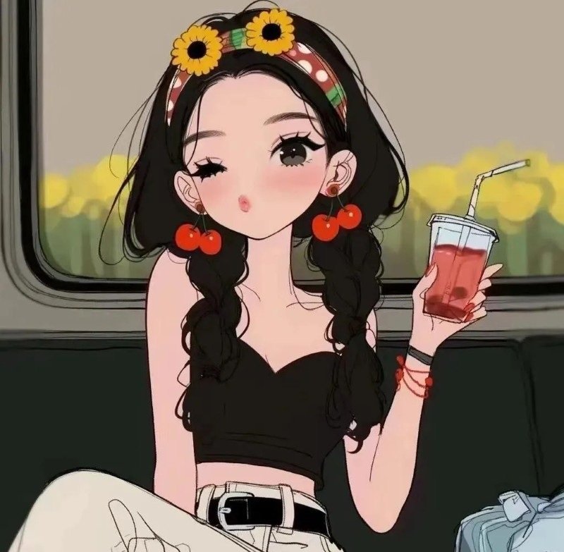 avatar anime nữ ngầu 2