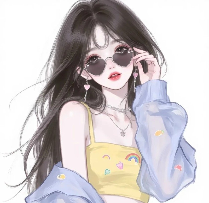 avatar anime nữ ngầu 33