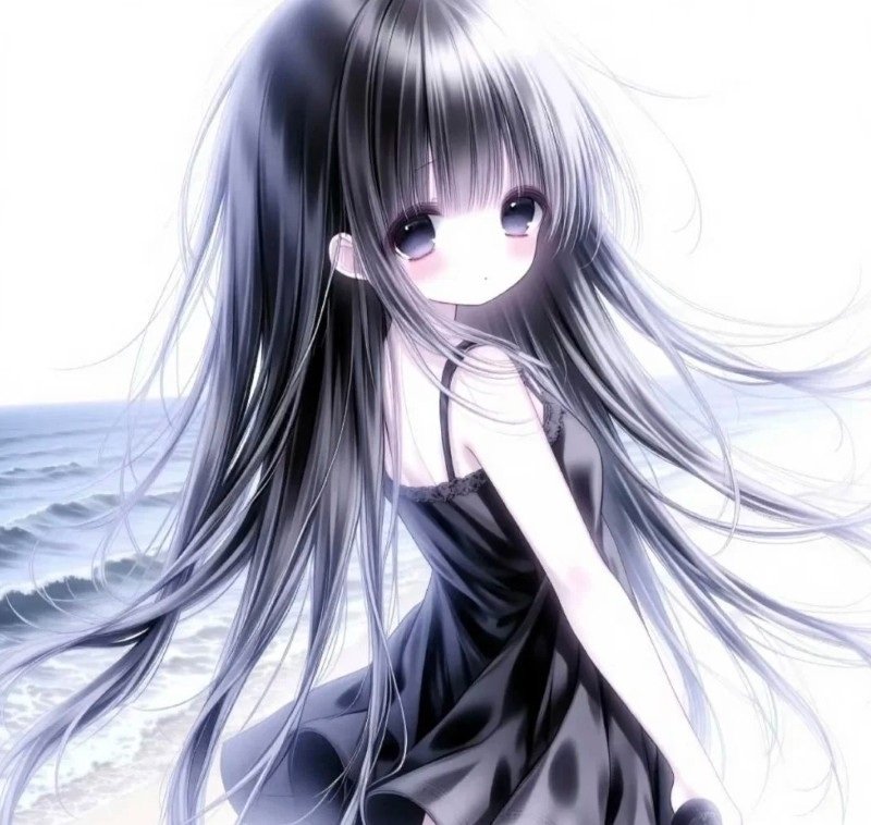 avatar anime nữ sad 15