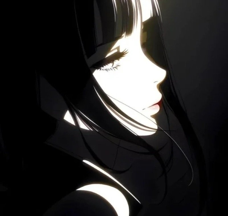 avatar anime nữ sad 34