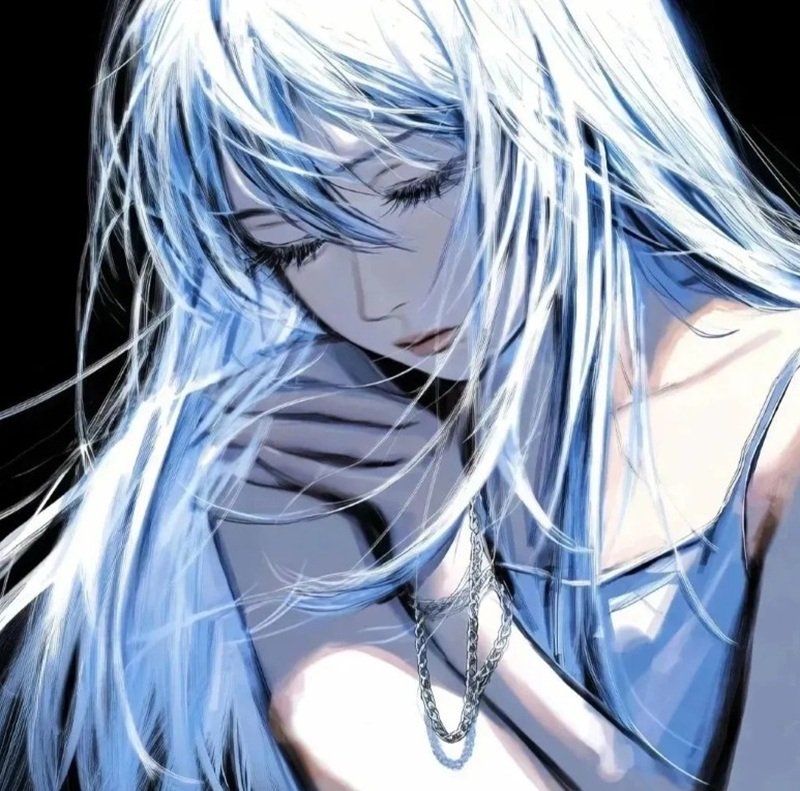 avatar anime nữ sad 40