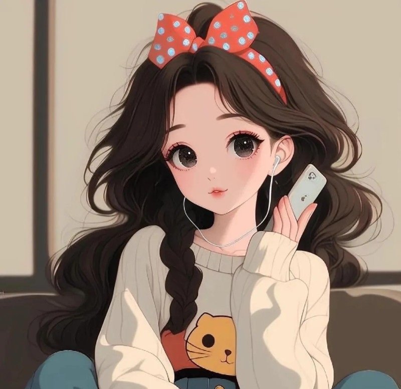 avatar anime nữ​ 4