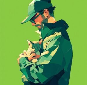 avatar anime xanh lá 27