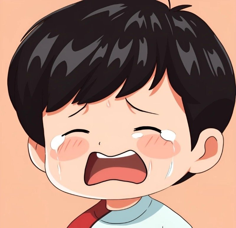 avatar buồn chibi 11