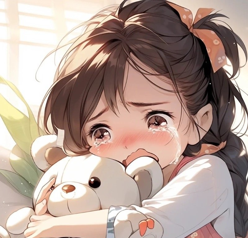 avatar buồn chibi 31