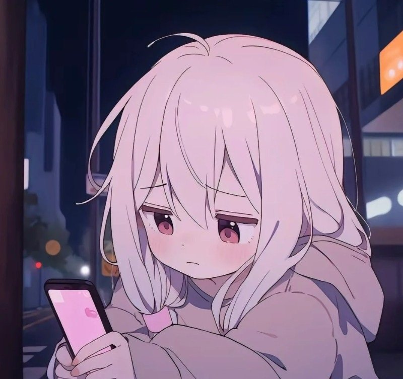 avatar buồn chibi 33