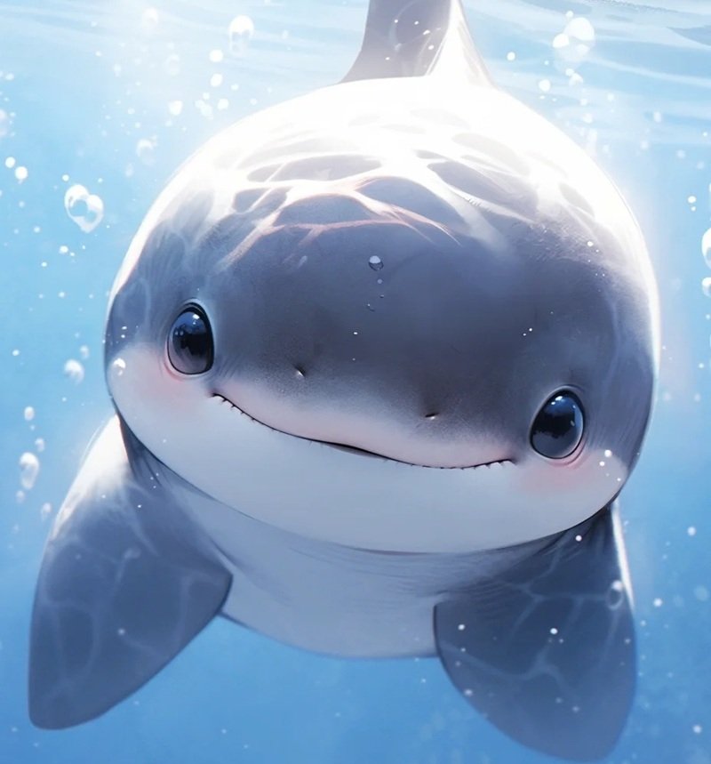 avatar cá mập cute 22