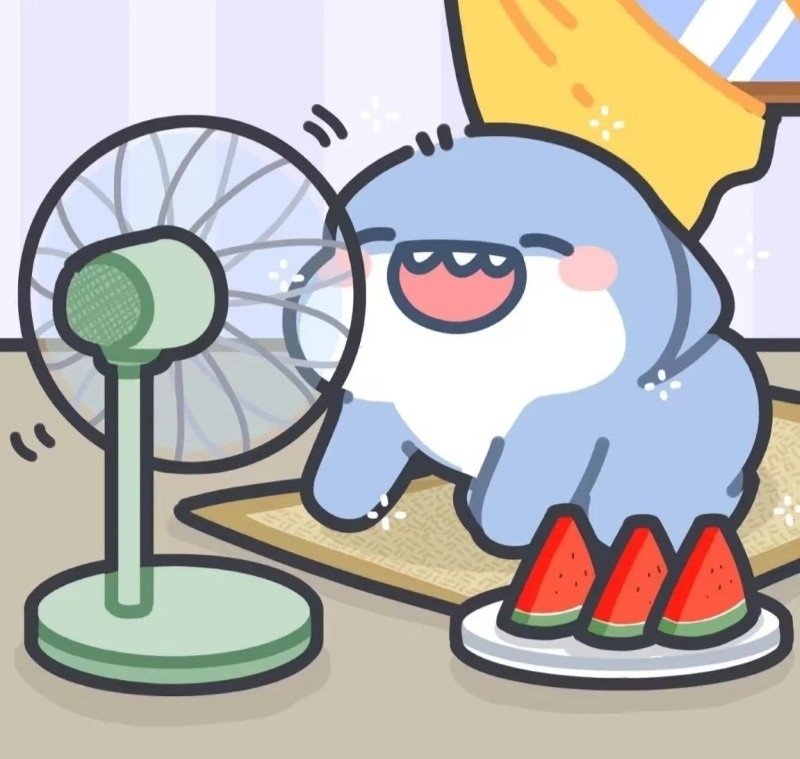 avatar cá mập cute 3