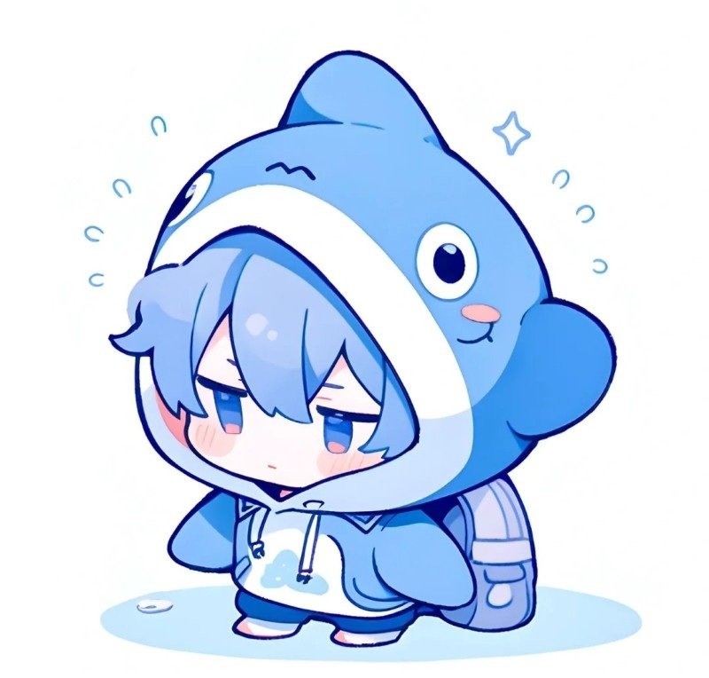 avatar cá mập cute 42