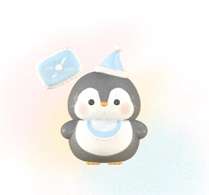 avatar chim cánh cụt cute 1