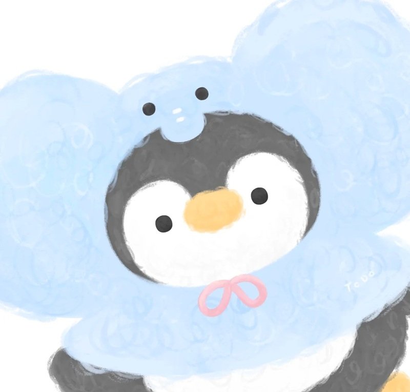 avatar chim cánh cụt cute 8