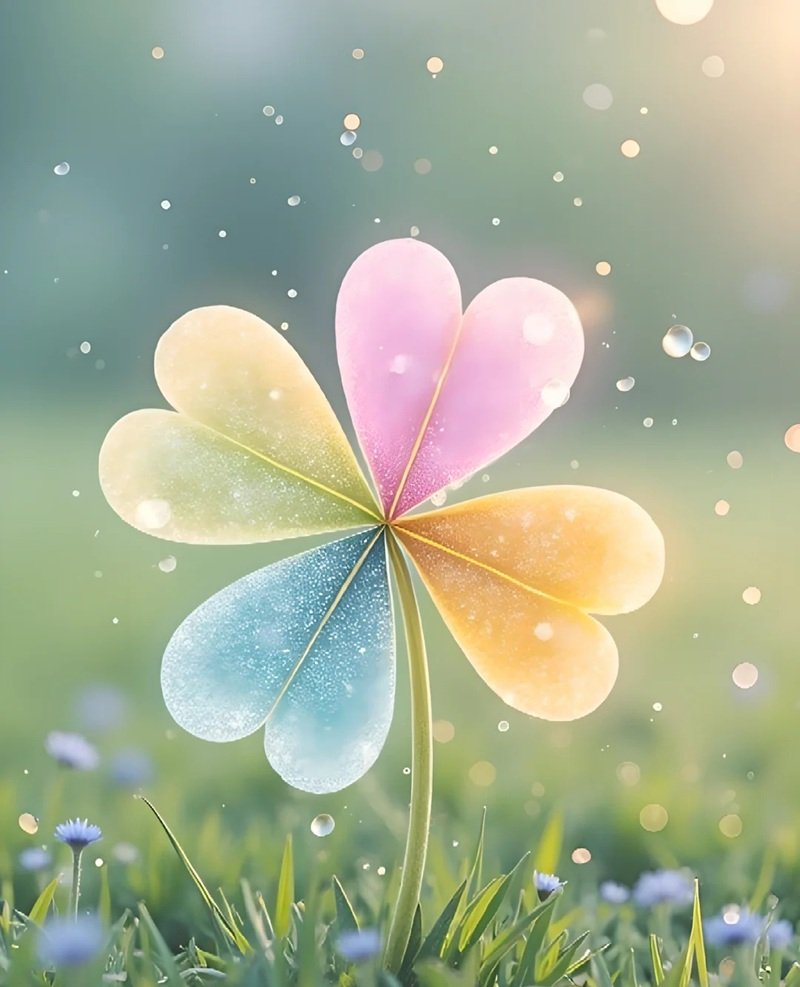 avatar cỏ 4 lá cute 12