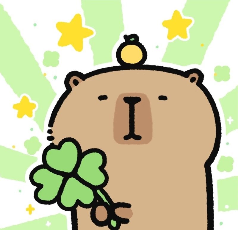 avatar cỏ 4 lá cute 13