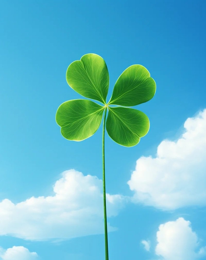 avatar cỏ 4 lá cute 18