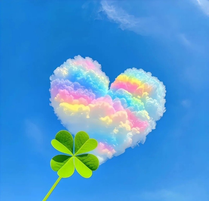 avatar cỏ 4 lá cute 20