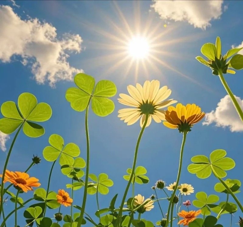 avatar cỏ 4 lá cute 24