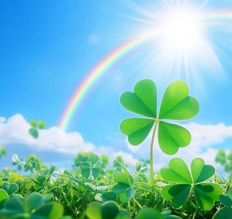 avatar cỏ 4 lá cute 28