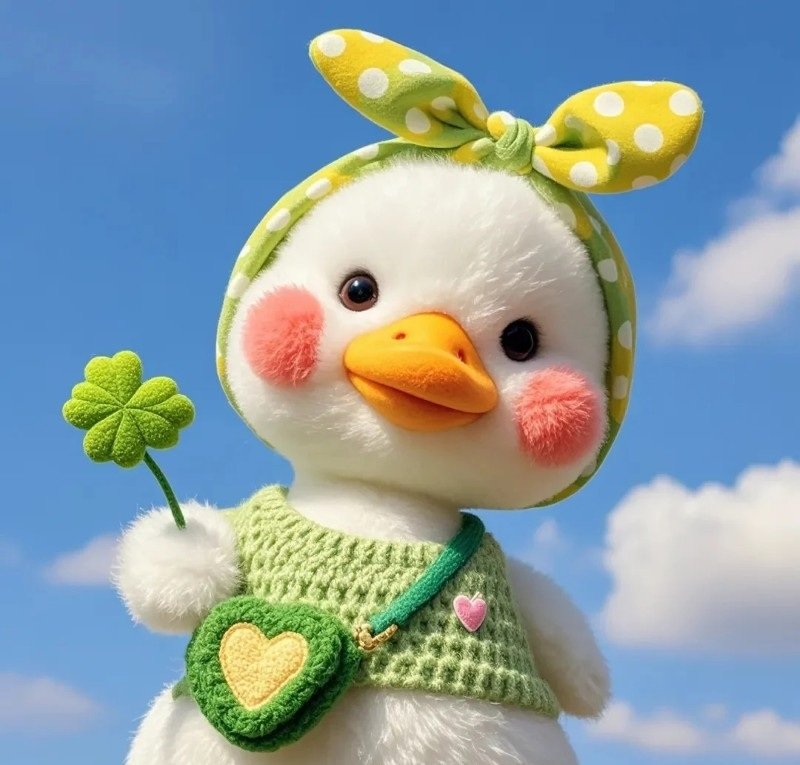 avatar cỏ 4 lá cute 7