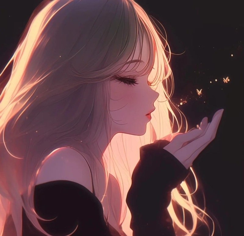 avatar cô đơn nữ anime 11