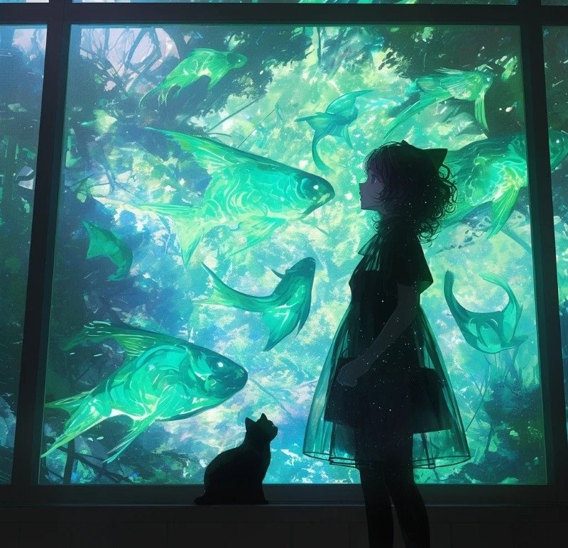 avatar cô đơn nữ anime 21