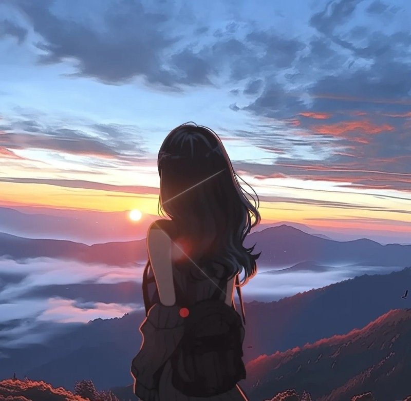 avatar cô đơn nữ anime 27