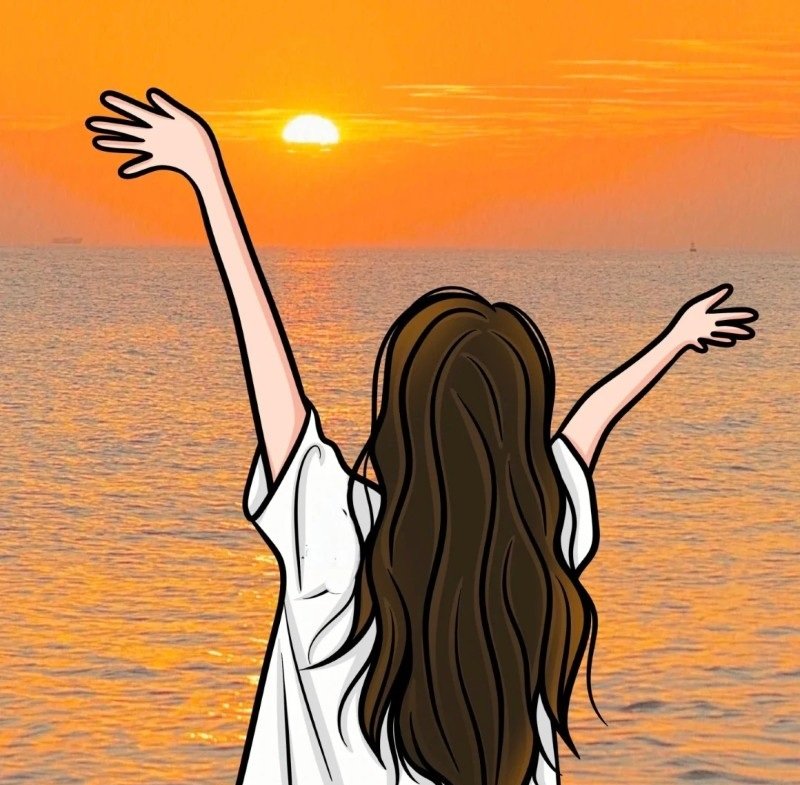 avatar cô đơn nữ anime 32