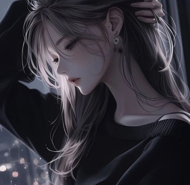 avatar cô đơn nữ anime 38